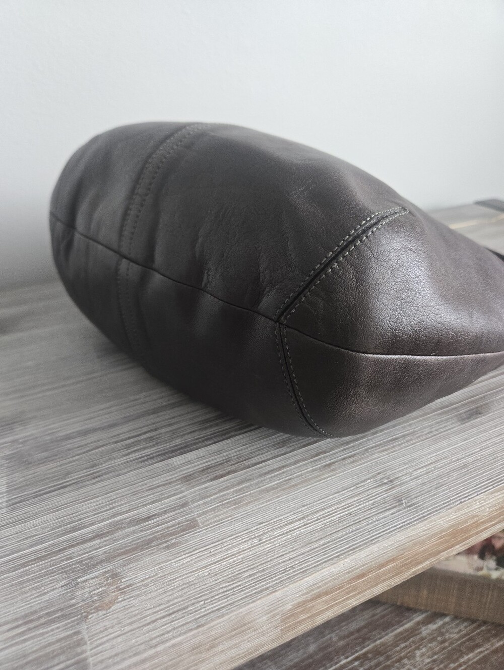 🚫SOLD🚫 Vintage Coach Ergo Hobo Bag | Dark Brown Glove Leather | Y2K - Picture 4 of 11
